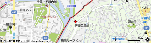埼玉県八潮市大曽根1049周辺の地図