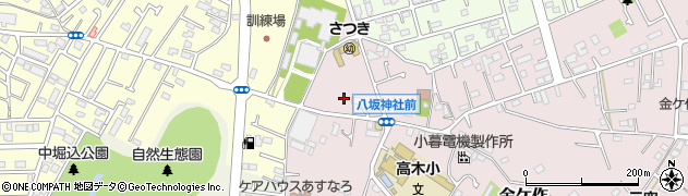 千葉県松戸市金ケ作144周辺の地図