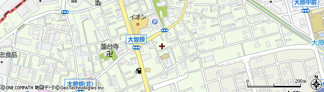 埼玉県八潮市大曽根541周辺の地図