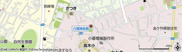 千葉県松戸市金ケ作163周辺の地図