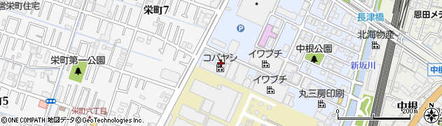 千葉県松戸市中根長津町208周辺の地図