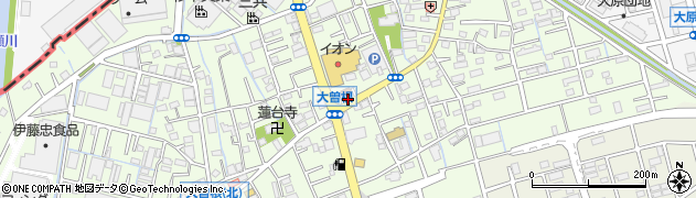 埼玉県八潮市大曽根270周辺の地図