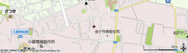 千葉県松戸市金ケ作226-10周辺の地図