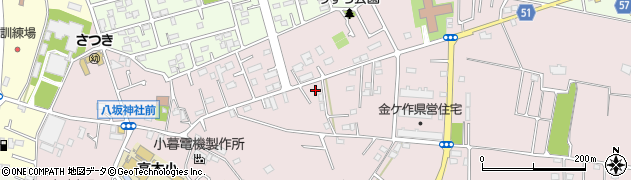 千葉県松戸市金ケ作230周辺の地図
