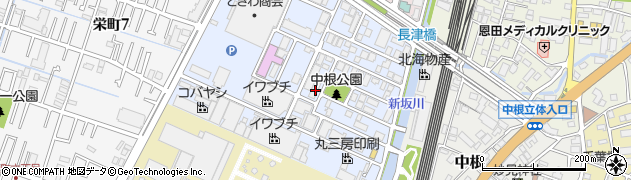 千葉県松戸市中根長津町179周辺の地図