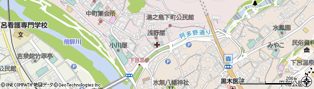 下呂ロイヤルホテル雅亭周辺の地図