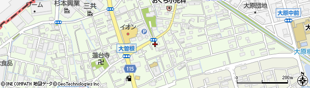 埼玉県八潮市大曽根549周辺の地図