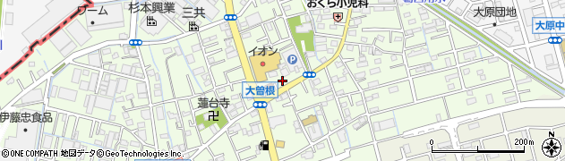埼玉県八潮市大曽根268周辺の地図