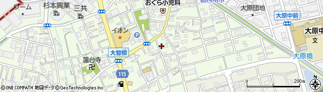 埼玉県八潮市大曽根229周辺の地図