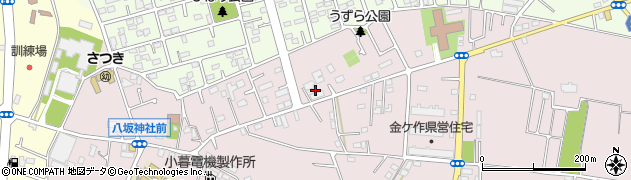 千葉県松戸市金ケ作199周辺の地図