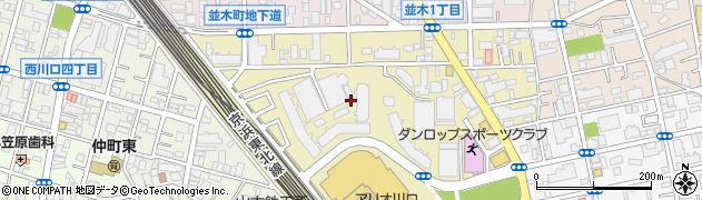 埼玉県川口市並木元町周辺の地図