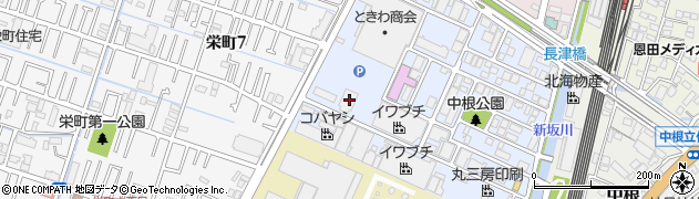 千葉県松戸市中根長津町220-2周辺の地図