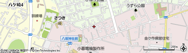 千葉県松戸市金ケ作171周辺の地図