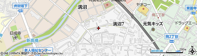 二本松亭周辺の地図