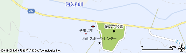 福井県南条郡南越前町中小屋58周辺の地図