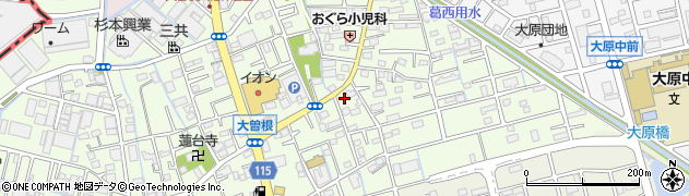 埼玉県八潮市大曽根232-3周辺の地図