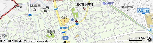 埼玉県八潮市大曽根238周辺の地図