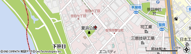 池口洋紙株式会社　戸田物流センター周辺の地図