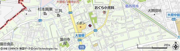 埼玉県八潮市大曽根254周辺の地図