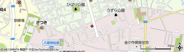 千葉県松戸市金ケ作200周辺の地図