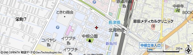 千葉県松戸市中根長津町41周辺の地図