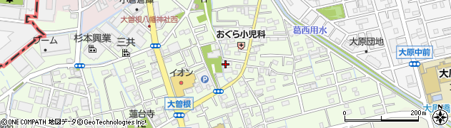 埼玉県八潮市大曽根240周辺の地図