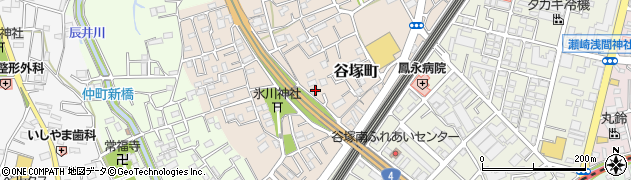 埼玉県草加市谷塚町906周辺の地図