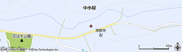 福井県南条郡南越前町中小屋26周辺の地図
