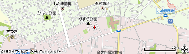 千葉県松戸市金ケ作234-30周辺の地図