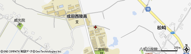 千葉県成田市松崎34周辺の地図