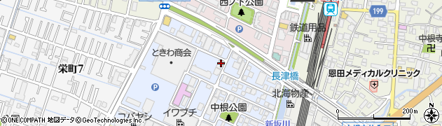 千葉県松戸市中根長津町280周辺の地図