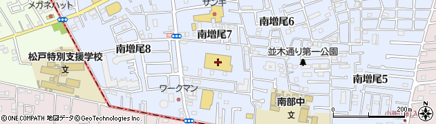 ロイヤルホームセンター南増尾店周辺の地図