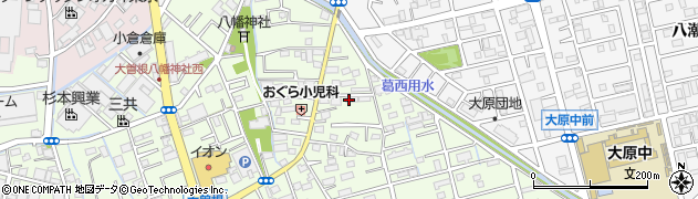 埼玉県八潮市大曽根93周辺の地図