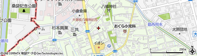 埼玉県八潮市大曽根57周辺の地図