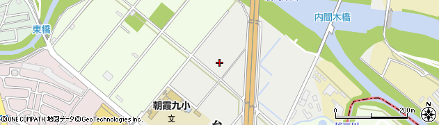 埼玉県朝霞市台周辺の地図