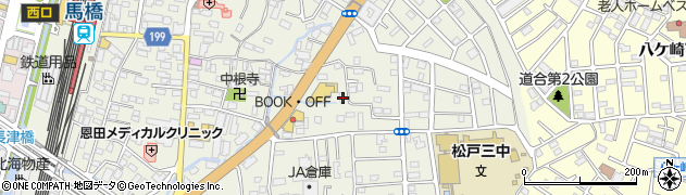 千葉県松戸市馬橋2222周辺の地図