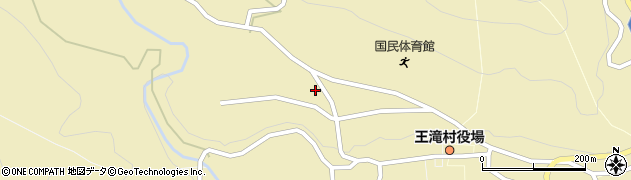 長野県王滝村（木曽郡）上条周辺の地図