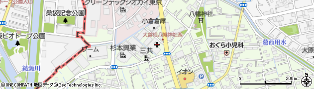 埼玉県八潮市大曽根294周辺の地図