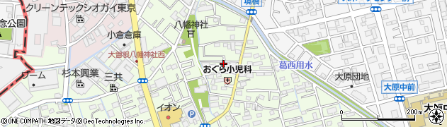 埼玉県八潮市大曽根73周辺の地図