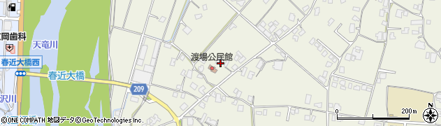 窪田建設株式会社　伊那営業所周辺の地図