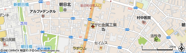 とんでん川口朝日町店周辺の地図