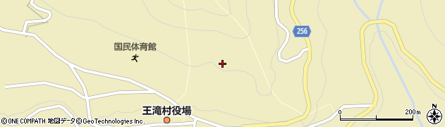 長野県木曽郡王滝村上島周辺の地図