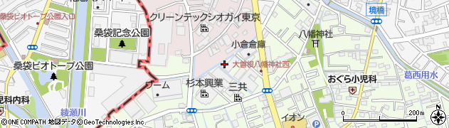 埼玉県八潮市大曽根289周辺の地図