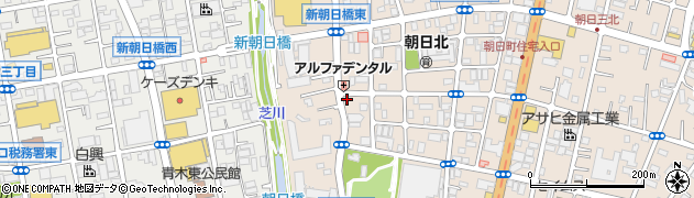 有限会社木村商事　朝日営業所周辺の地図