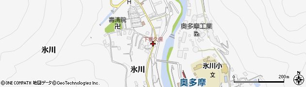 下栃久保周辺の地図