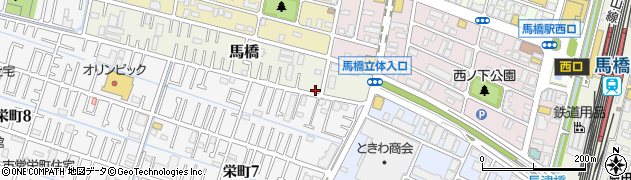 千葉県松戸市馬橋488-4周辺の地図