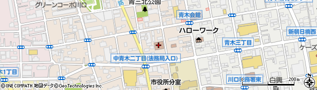 さいたま地方検察庁川口区検察庁周辺の地図