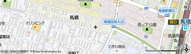 千葉県松戸市馬橋488周辺の地図