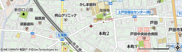 株式会社篠崎電気周辺の地図