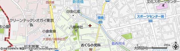 埼玉県八潮市大曽根7周辺の地図